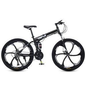 <strong>Wholesale</strong> 21 Speed Foldable Mountain Bike <strong>Bicycles</strong> Folding Mountain Bike 26/24 Mtb for Adults Men - Product Image 3
