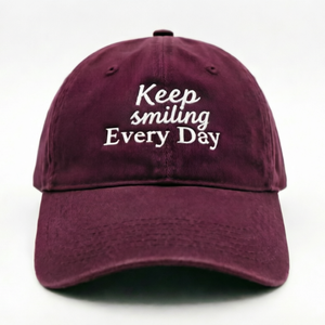Casquette de baseball brodée, logo personnalisable, casquette de baseball à 6 panneaux, boucle métallique réglable, chapeau en coton doux et respirant - Product Image 1