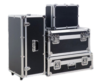 Vente en Gros Étui Robuste de Protection pour Contrôleur DJ, Boîtier de Transport Rigide en Aluminium Flight Case