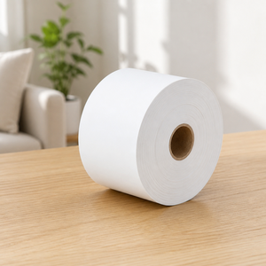 Rouleau de papier thermique pour distributeur automatique de billets, caisse enregistreuse, papier de reçu sensible à la chaleur, fourniture directe d'usine - Product Image 1