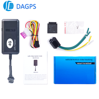 Traceur GPS 4G GT02 DAGPS, localisateur de voiture antivol, alarme de vibration, plateforme gratuite, contrôle à distance, coupures de courant de la voiture