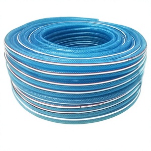 Tuyau d'arrosage renforcé en nylon 1-1/2 pouce 50 mètres. Tuyau d'irrigation en PVC pour l'aménagement paysager extérieur - Product Image 1