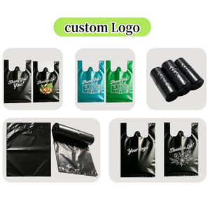Factory Customized Biodegradable Trash Bags40 55 60 95 Gallon Large Size Black Trash Bags <strong>Plastic</strong> Bags ForHotel Home <strong>Kitchen</strong> Use - Product Image 4