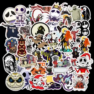 Horror Scary Skulls Halloween Waterproof Stickers Decals