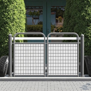 Pagar halaman keamanan pagar taman pagar halaman bergerak Gate portabel bubuk lapisan permukaan Mesh Panel pagar Amerika - Product Image 3