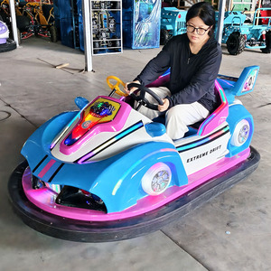 Voiture <span class=keywords><strong>tamponneuse</strong></span> électrique à dérive d'extérieur pour enfants Manèges intérieurs à piles Matériau en fibre de verre pour usage domestique - Product Image 2