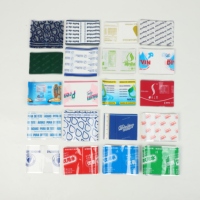 Özel boyut PVC PET temizle shrink etiket bantları küçültmek kollu plastik fillm 5 galon kapak contası etiketleri 5 galon su etiketleri
