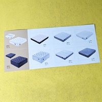 Impresión de Cajas Personalizadas con Laminado Mate, CMYK, A1, A2, A5, Folletos, Volantes, Papel Couché para Colchones, Volantes Trípticos para Negocios