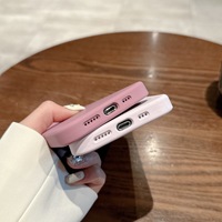 GSCASE Étui en silicone souple avec logo personnalisé pour téléphone portable pour iPhone 15 16 Étui de protection pour appareil photo pour iPhone 16 pro 16 pro max