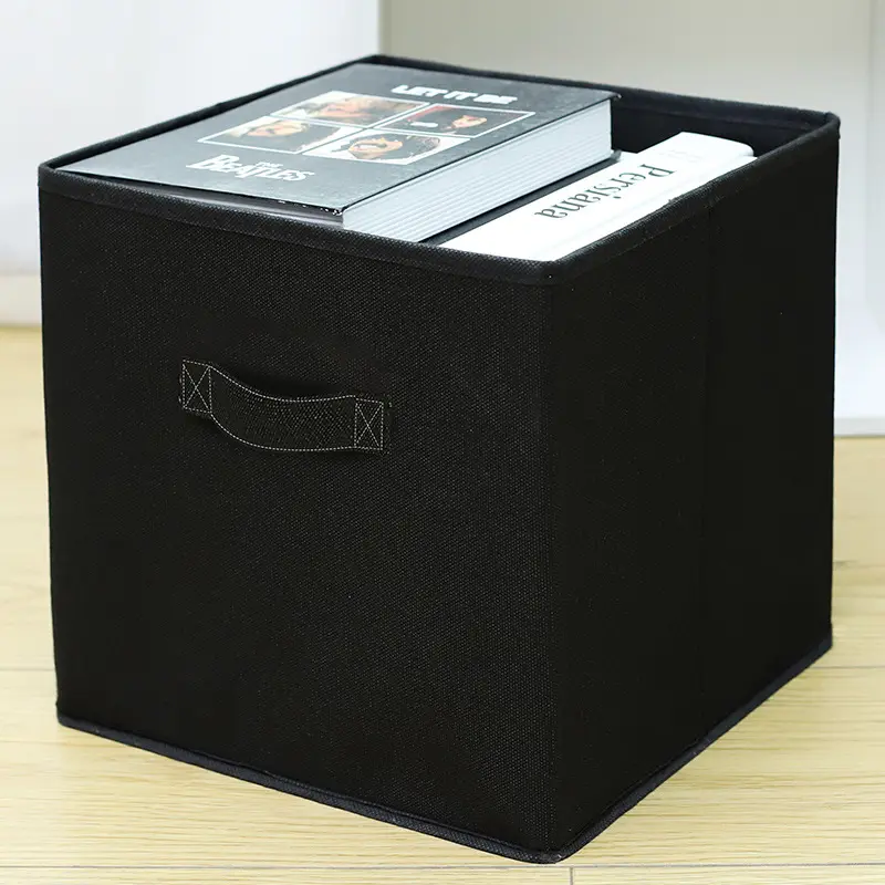 11 Inch Non Woven Fabric Cubes Storage Organizer Bins Wholesale Custom