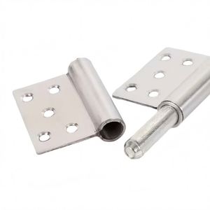 Supporto per Cerniera Piatta Resistente, Design Saldabile, Soluzione <span class=keywords><strong>Hardware</strong></span> per Cancelli Industriali - Product Image 5