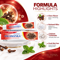 Pasta Gigi Antibakteri Cengkeh Mint Label Pribadi Grosir Perlindungan Gigi dari Karies Perawatan Gigi untuk Gigi Sensitif