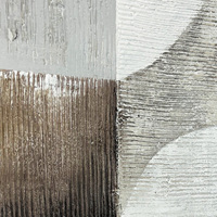 Motif géométrique abstrait moderne dessiné à la main peinture décorative par numéros produit d'usine