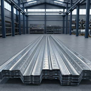 Servicio de Corte de Paneles de Techo Metálicos Corrugados de Acero Galvanizado Sin Recubrimiento, Totalmente Rígidos, Longitud Personalizada para Edificios Industriales - Product Image 4