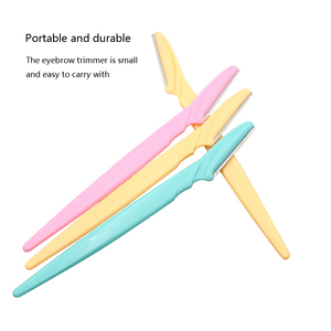 Vente chaude en gros Outils de <span class=keywords><strong>maquillage</strong></span> pour femmes Rasoir à sourcils Coupe-sourcils Lame en acier inoxydable Coupe-sourcils avec couvercle - Product Image 4