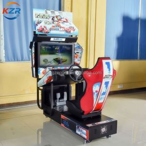 Machine de jeu d'arcade de divertissement à monnayeur, simulateur de course de circuits dynamique et haute définition à grande échelle - Product Image 1