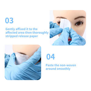 Pansements stériles non tissés à infrarouge lointain désinfectants certifiés CE, patchs pour les yeux, bandages adhésifs, pansements pour adultes - Product Image 5