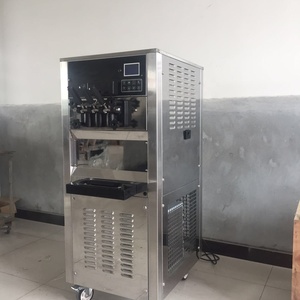 Ba Hương Vị Mềm Máy Làm Kem Mềm Phục Vụ Máy Làm Kem Giá Xuất Xưởng - Product Image 3