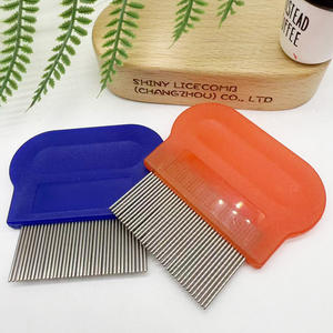 Terminator, precio barato, uso duradero, producto <span class=keywords><strong>para</strong></span> mascotas, dientes de acero inoxidable, herramienta <span class=keywords><strong>para</strong></span> eliminar piojos <span class=keywords><strong>para</strong></span> niños, peine antipulgas - Product Image 1
