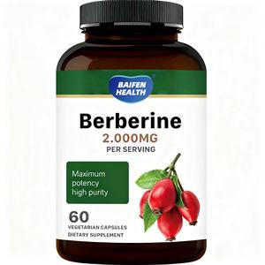 Suplemen Herbal Berberine kapsul 2000mg kapsul vitamin Dewasa bukan untuk bayi baru lahir - Product Image 1