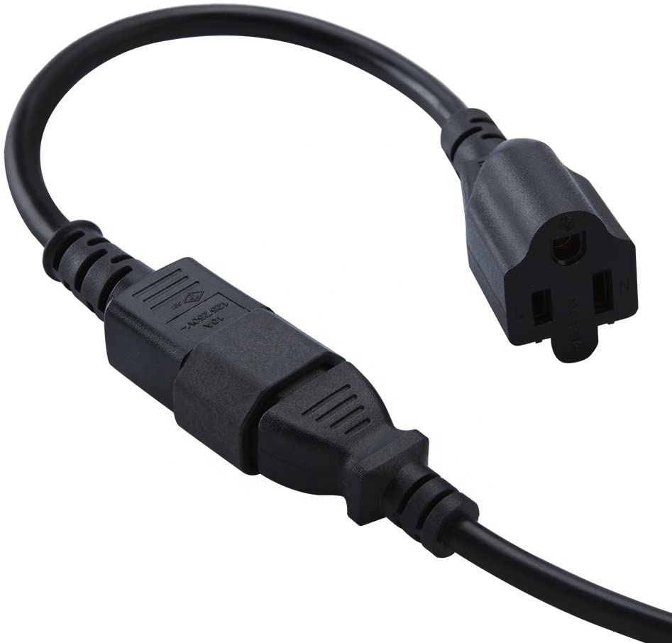 6Ft TV AC Cable 2-Slot to Standard Power Cord Universal Replacement Cable for Samsung LG TCL Sony Sharp Toshiba JVC Hisense Electronics TV Printers 2-Pack Electric Devices & More AWS POW Boomboxes 6Ft TV AC Cable 2-Slot to Standard Power Cord Universal Replacement Cable for Samsung LG TCL Sony Sharp Toshiba JVC Hisense Electronics TV Printers 2-Pack Electric Devices & More AWS POW Boomboxes