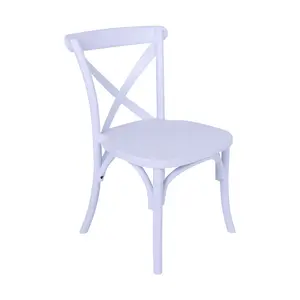 아이들을위한 쌓을 수있는 웨딩 파티 이벤트 식사 핑크 플라스틱 수지 크로스백 의자