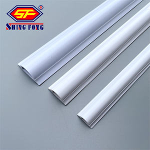 Conduit de câbles de sol en <span class=keywords><strong>PVC</strong></span> de Bahreïn 70x20 100x30 goulotte de sol en <span class=keywords><strong>PVC</strong></span> avec cloison - Product Image 2