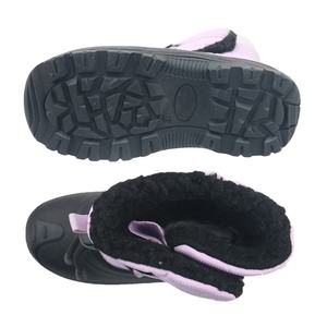 YLK3517 Stivali da Neve Invernali per Bambini di Alta Qualità con Tomaia Personalizzabile, Suola Antiscivolo in TPR e Design con Lacci - Product Image 4