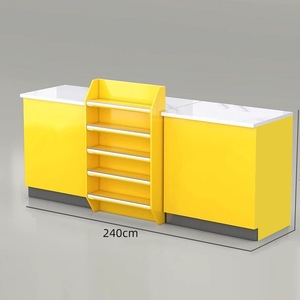 Supermercado Tienda <span class=keywords><strong>de</strong></span> conveniencia Mostrador <span class=keywords><strong>de</strong></span> recepción Aperitivos pequeños Fruta Materno Infantil <span class=keywords><strong>Farmacia</strong></span> Esquina Bar Mostrador Cajero <span class=keywords><strong>de</strong></span> metal - Product Image 4