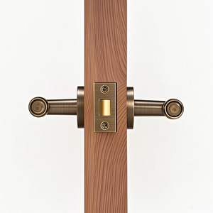 ใหม่เราออสเตรเลียมือจับประตูทองแดงขัดเงาแบบยุโรปสำหรับห้องน้ำก้านโยกภายในทำจากทองเหลืองลายกุหลาบสีทอง - Product Image 2