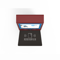 Kios Pengembalian Buku Layar Sentuh 19 Inci dengan Pembaca Barcode SDK, Sistem Operasi Windows/Android, Casing Logam, Tipe Lantai, untuk Dalam Ruangan