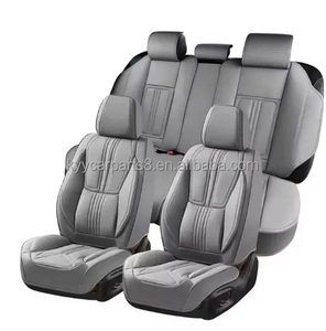 ผ้าคลุมเบาะรถยนต์หนังกันน้ำสำหรับรถยนต์เทสล่า รุ่น <span class=keywords><strong>X</strong></span> สำหรับอุปกรณ์ตกแต่งภายในรถยนต์ส่วนใหญ่ - Product Image 5