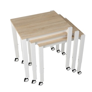 Factory Wholesale Cheap Low Price Modern Office Staff <b>Working</b> <b>Table</b> Training Folding Desks - Product Image 3
