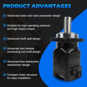 Motor Hidráulico Orbital Zachager de 500 cm³ de Hierro Fundido de Alto Torque, Repuesto para D40 Danfoss - Product Image 4