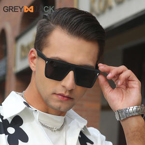 Lunettes de soleil polarisées Greyjack pour hommes, monture marron en PC, verres TAC UV400, lunettes de sport d'extérieur - Product Image 3