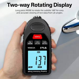 VICIMETER VC998A Misuratore Digitale Portatile di Spessore Pellicole ad Alta Precisione con Calibrazione Multipunto a Zero - Product Image 5