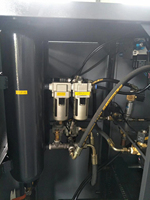 Machine de soufflage semi-automatique pour bouteilles d'eau en PET de 5 gallons, capacité de 100 à 200 BPH, composants moteur et AirTac