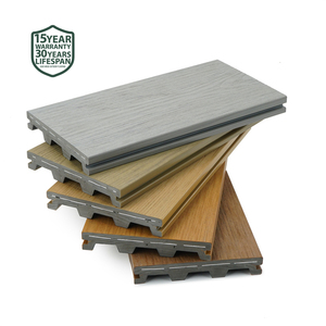 <span class=keywords><strong>PVC</strong></span> và hợp kim nhôm decking sàn gỗ gạch WPC ngoài trời decking tấm sàn - Product Image 1
