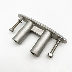 Deniz yat parçaları 5 inç paslanmaz çelik 316 gömme Pop up güverte halat Cleat - Product Image 5