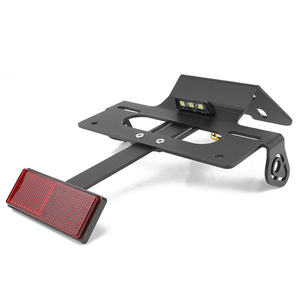 Waximoto Fit pour Yamaha <span class=keywords><strong>XJ6</strong></span> <span class=keywords><strong>DIVERSION</strong></span> N <span class=keywords><strong>F</strong></span> 2009-2016 Support de plaque d'immatriculation en aluminium de rechange Fender Eliminator Tail Tidy - Product Image 2