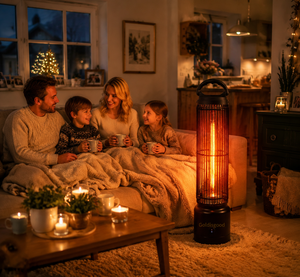 <span class=keywords><strong>Chauffage</strong></span> <span class=keywords><strong>infrarouge</strong></span> électrique à 360 degrés, 1200 W, pour l'intérieur et l'extérieur, avec télécommande - Product Image 1