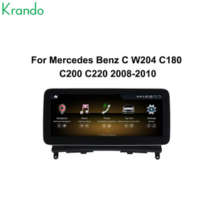 Unité principale Android 12,3 pouces pour <span class=keywords><strong>Mercedes</strong></span> Benz C <span class=keywords><strong>W204</strong></span> C180 C200 <span class=keywords><strong>C220</strong></span> 2008-2010 Voiture Carplay Navigation multimédia Radio GPS Stéréo - Product Image 4