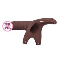 Manchon pénien en silicone creux, masturbateur masculin portable, jouets sexuels pour adultes, vente en gros