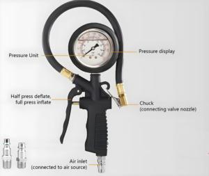 Sıcak satış yüksek hassasiyetli dijital lastik basınç göstergesi hava şişme araba monitör lastik <span class=keywords><strong>test</strong></span> Premium kalite ürün - Product Image 4