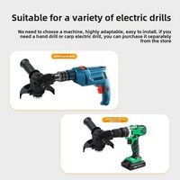 Perceuse électrique multifonctionnelle domestique durable meuleuse d'angle polissage découpeuse meuleuse à main accessoires d'outils électriques