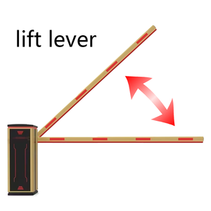 Voiture automatique sans brosse à grande vitesse de porte de barrière de boom bloquant le tourniquet intelligent de reconnaissance de plaque d'immatriculation de parking - Product Image 4