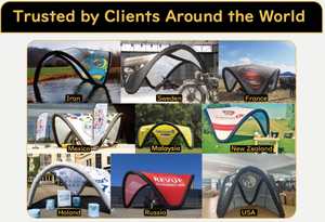 Gazebos et tentes gonflables imperméables CATC |   <span class=keywords><strong>Structure</strong></span> d'événement extérieur festive avec taille et couleur personnalisables, gonflage électrique - Product Image 6