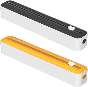 Preservative Film Tools Convenient <b>Plastic</b> Wrap Dispenser Cling Wrap Dispenser With Cutter - Product Image 1