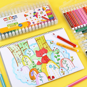 Mg Kids Little Artist – marqueurs à aquarelle, 36 couleurs, qualité alimentaire, pour enfants, fournitures d'art pour dessin, N0383 - Product Image 1