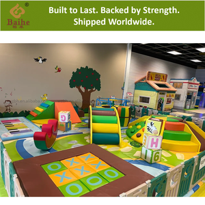 BAIHE, juego <span class=keywords><strong>de</strong></span> juegos <span class=keywords><strong>de</strong></span> interior grande personalizado para niños, centro <span class=keywords><strong>de</strong></span> juegos suave con túnel <span class=keywords><strong>de</strong></span> bolas deslizante, <span class=keywords><strong>casa</strong></span> <span class=keywords><strong>de</strong></span> juegos <span class=keywords><strong>de</strong></span> rol para niños - Product Image 4